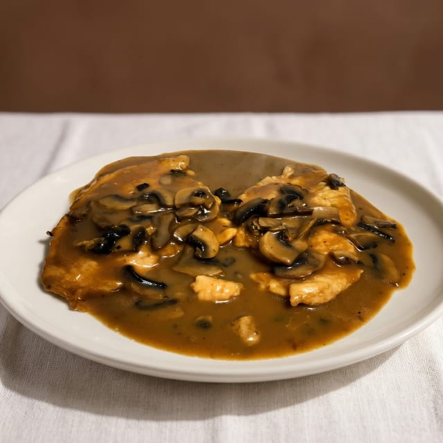 Chicken Marsala.